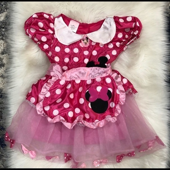 Minnie Mouse Bowdazzzling Costume Dress size 4-6 - Picture 2 of 4
